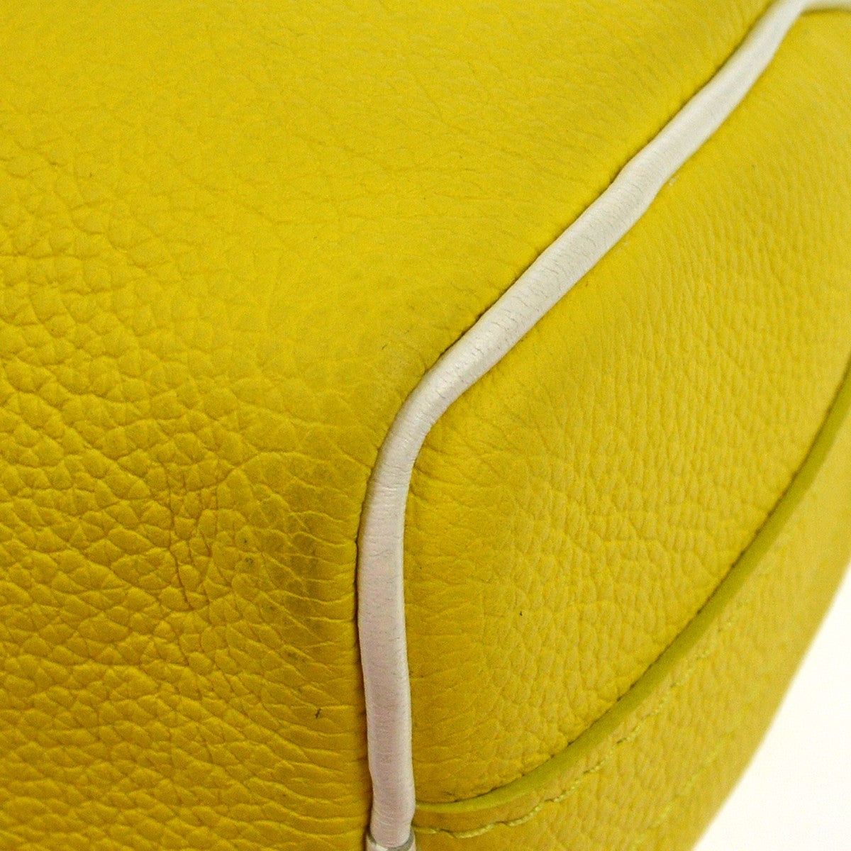 Louis Vuitton Keepall Bandouliere Everyday Signature Printed Leather Yellow Leather Travel Bag Bag (Pre-Owned)
