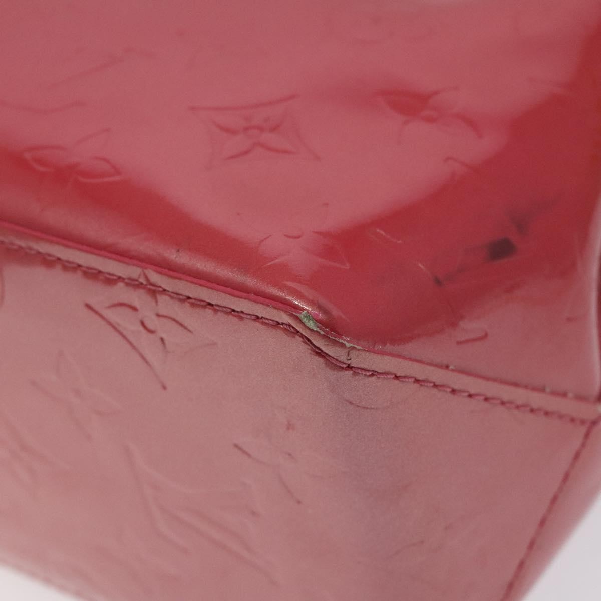 Louis Vuitton Reade Monogram Vernis Pink Patent_Leather Handbag (Pre-Owned)