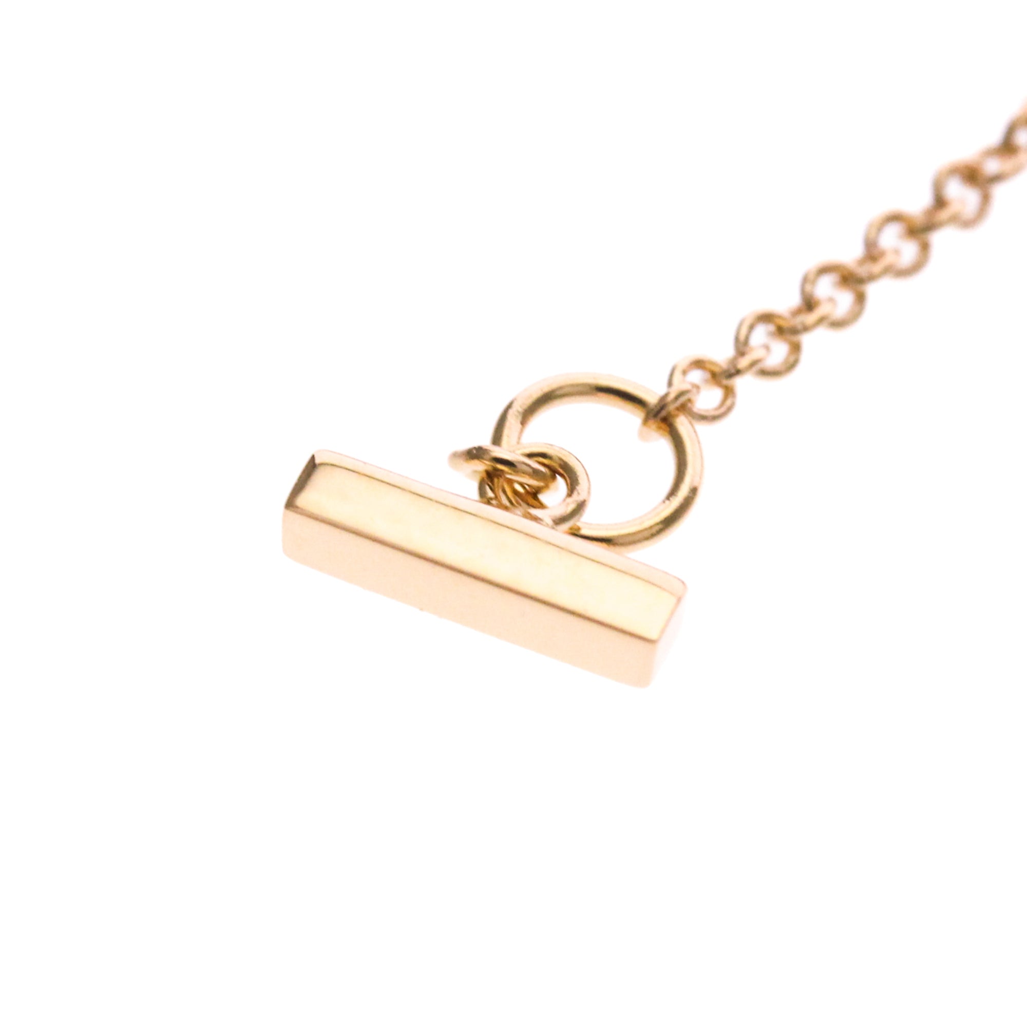Tiffany & Co. T Smile Pendant 18K Rose Gold Pink Pink_Gold Necklace Jewelry (Pre-Owned)