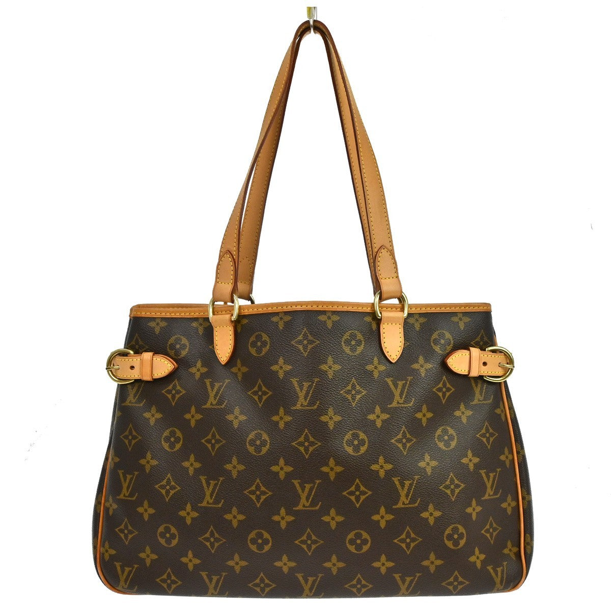 Louis Vuitton Batignolles Monogram Canvas Brown Canvas Shoulder Bag Bag (Pre-Owned)
