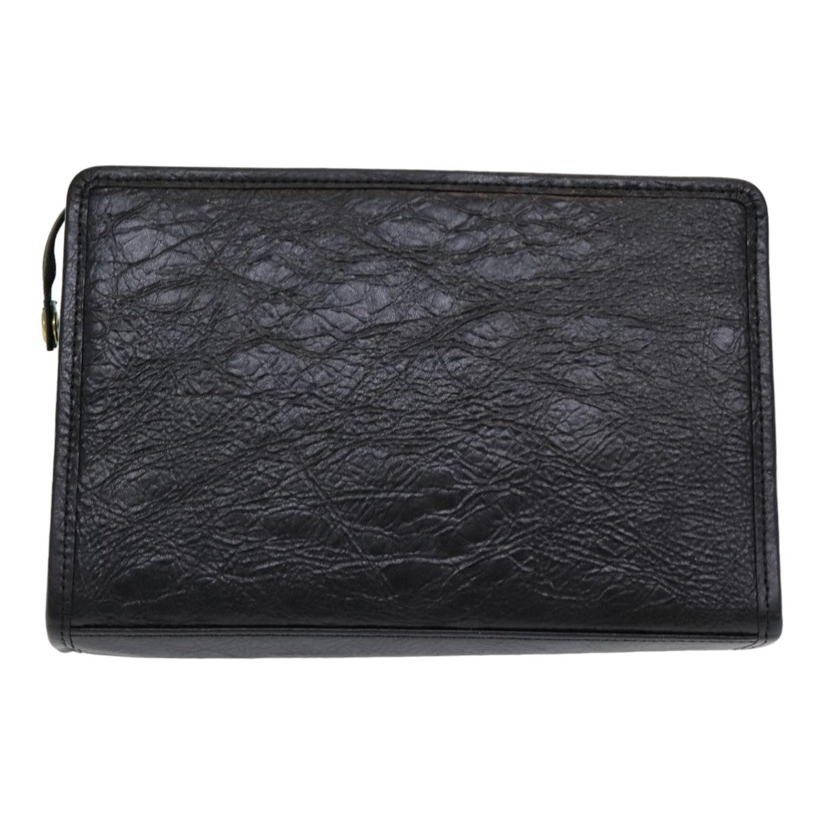 Burberry Vintage Leather Black Leather Clutche & Pouche Bag (Pre-Owned)