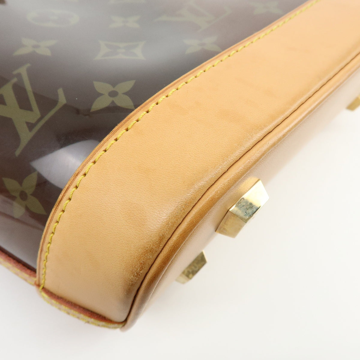 Louis Vuitton Sac Ambre Monogram Vinyl Brown Plastic Handbag (Pre-Owned)