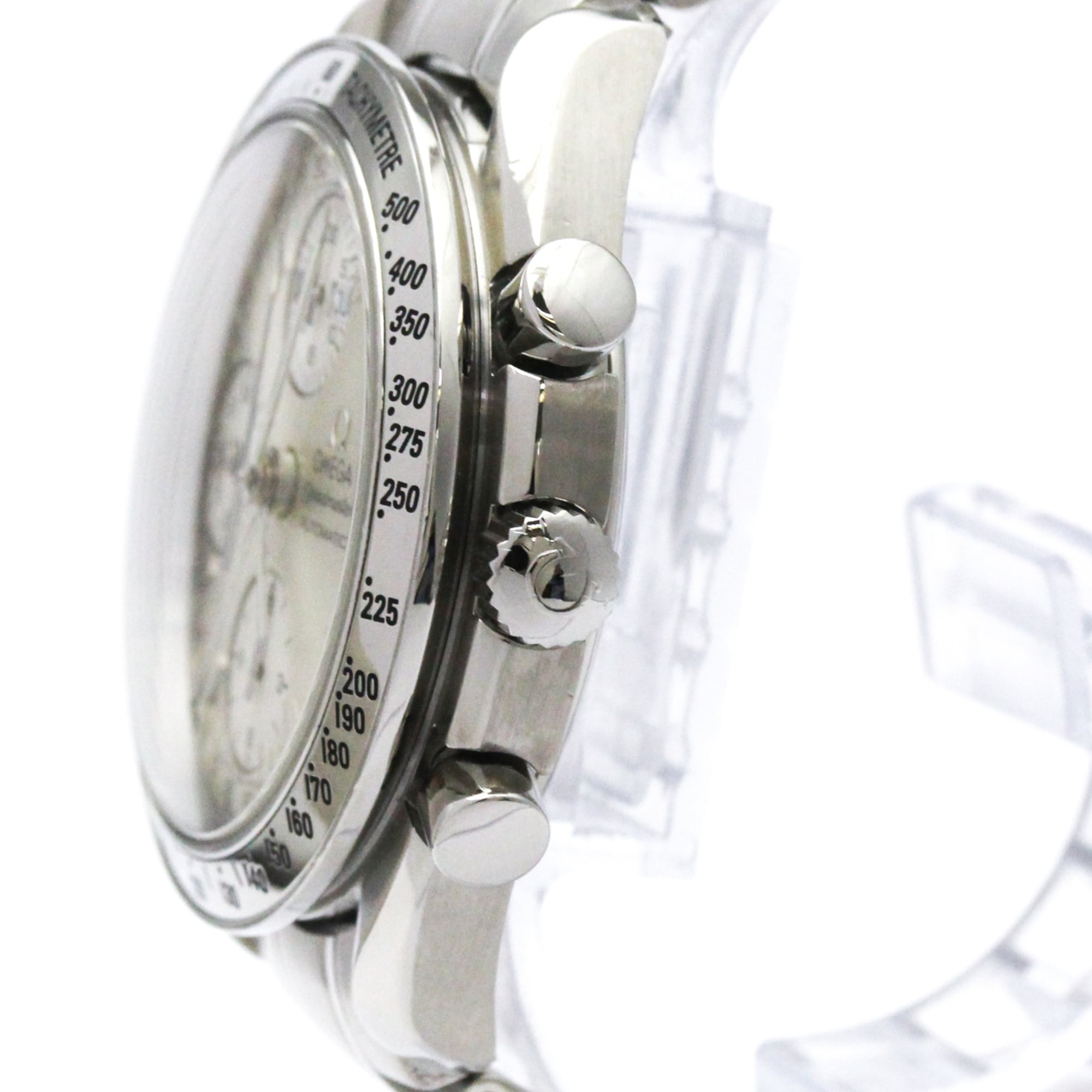 Omega Speedmaster Triple Calendar Chronograph Automatic Stainless Steel Watch (Pre-Owned)