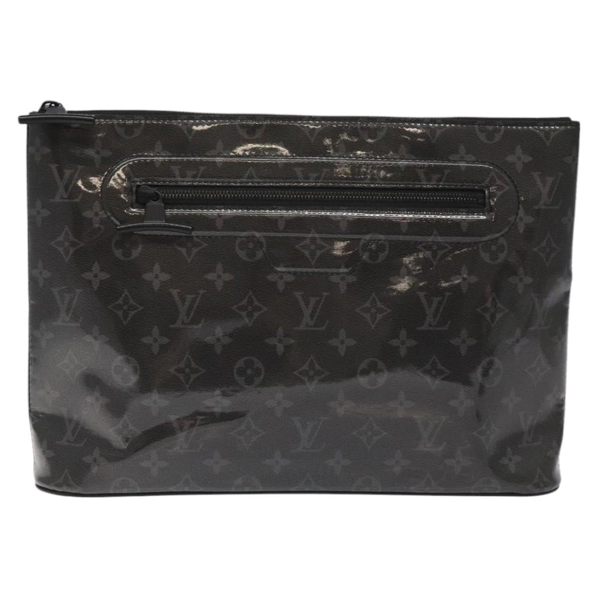 Louis Vuitton Pochette Cosmos Limited Edition Monogram Glaze Canvas Black Canvas Clutche & Pouche Bag (Pre-Owned)