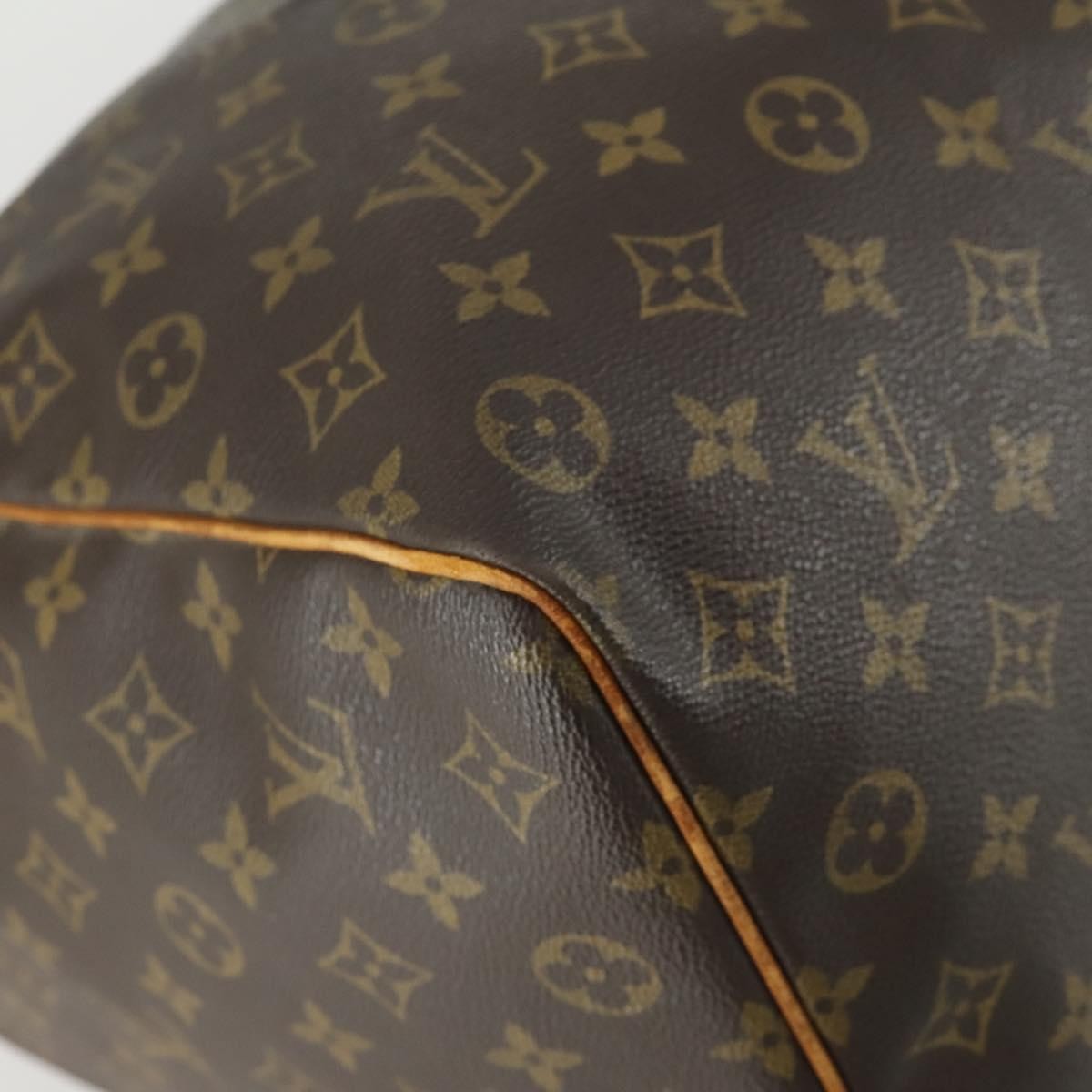 Louis Vuitton Keepall Monogram Canvas Brown Canvas Travel Bag Bag (Pre-Owned)