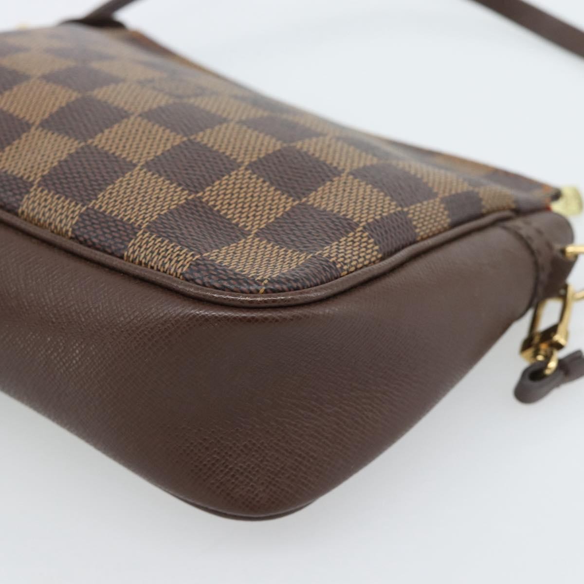 Louis Vuitton Trousse Make Up Damier Brown Canvas Clutche & Pouche Bag (Pre-Owned)