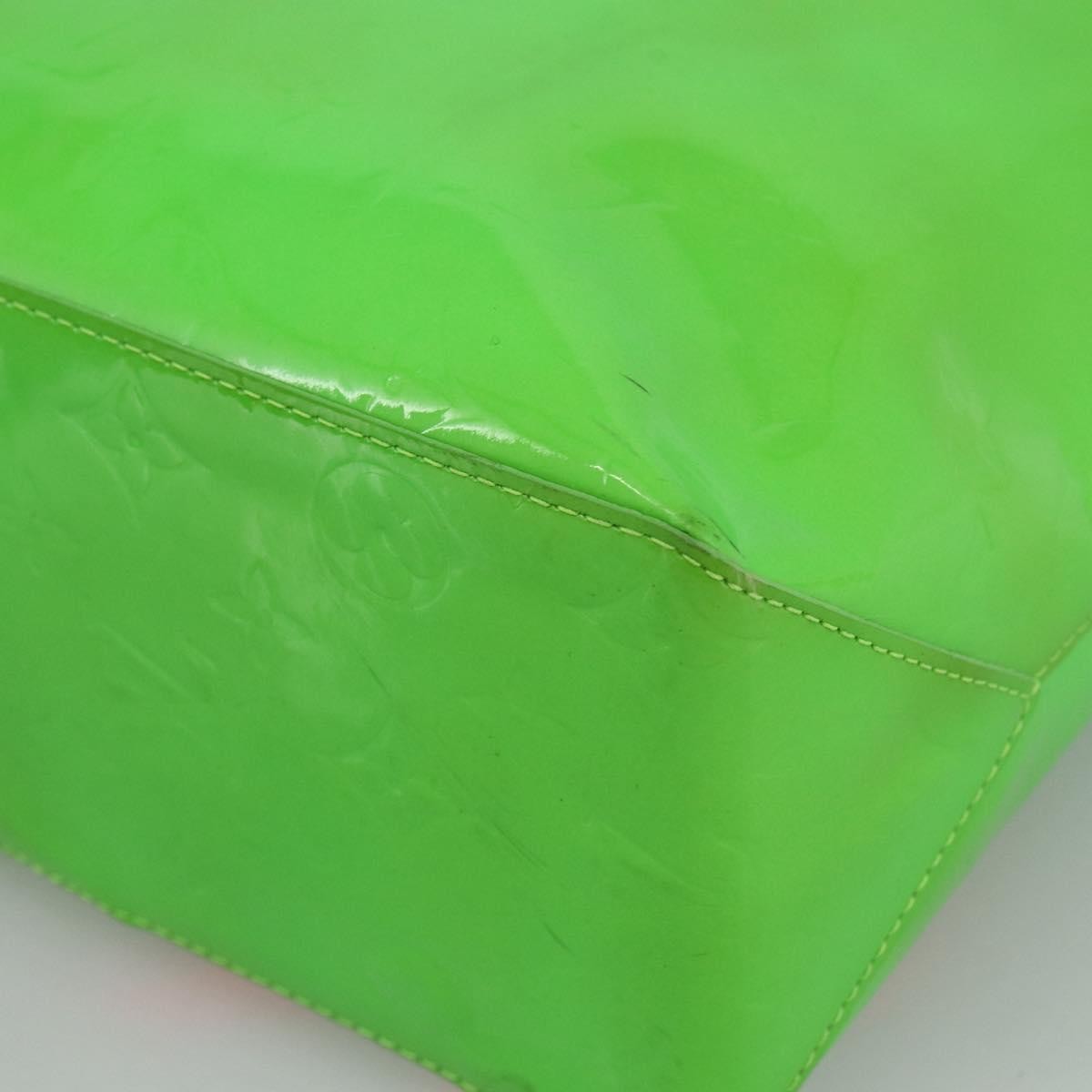 Louis Vuitton Robert Wilson Reade Vernis Green Patent_Leather Tote Bag Bag (Pre-Owned)