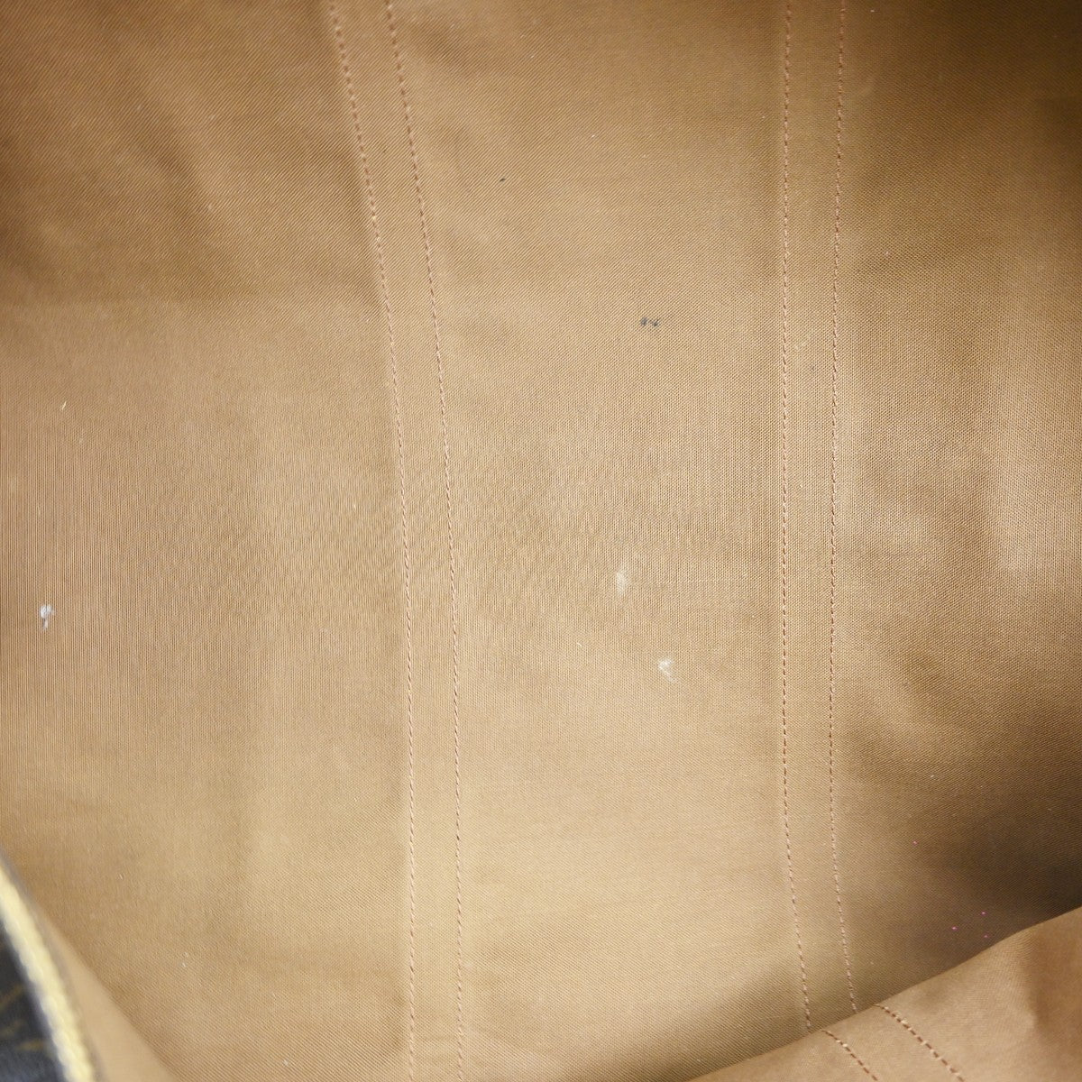 Louis Vuitton Keepall Bandouliere Monogram Canvas Brown Canvas Travel Bag Bag (Pre-Owned)