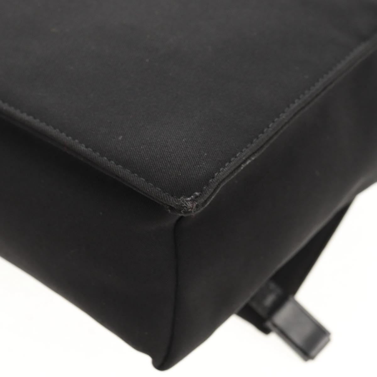 Salvatore Ferragamo Vintage Nylon Black Nylon Shoulder Bag Bag (Pre-Owned)