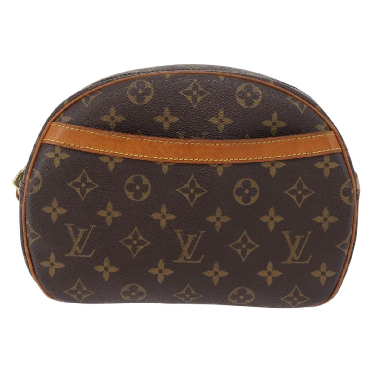 Louis Vuitton Blois Monogram Canvas Brown Canvas Handbag (Pre-Owned)