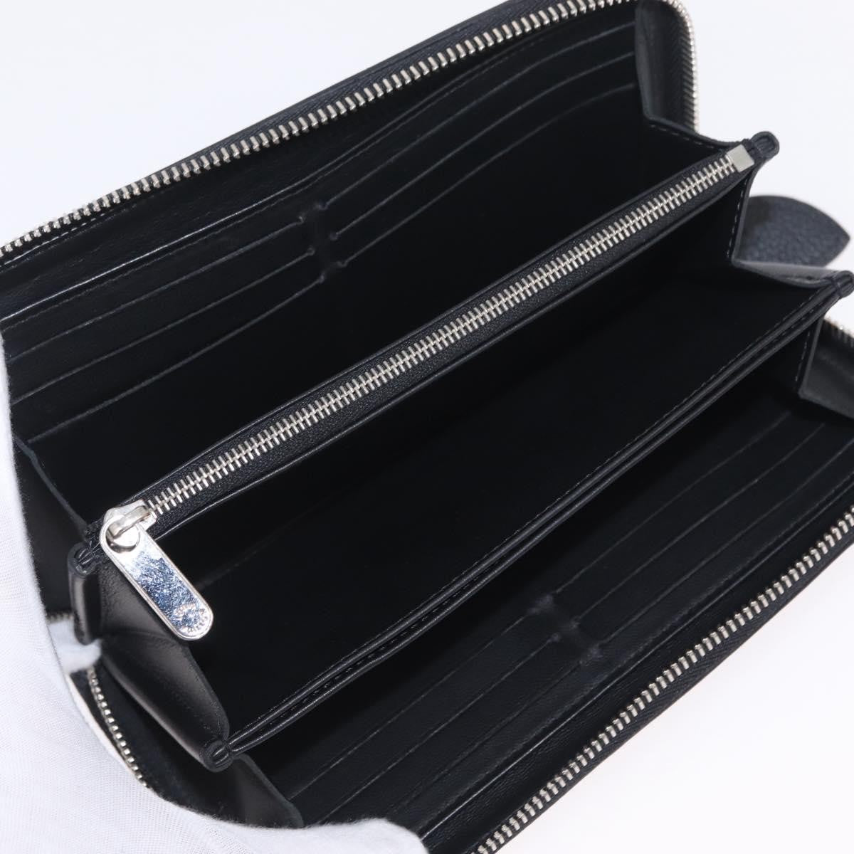 Louis Vuitton Zippy Mahina Leather Black Leather Wallets Accessory (Pre-Owned)