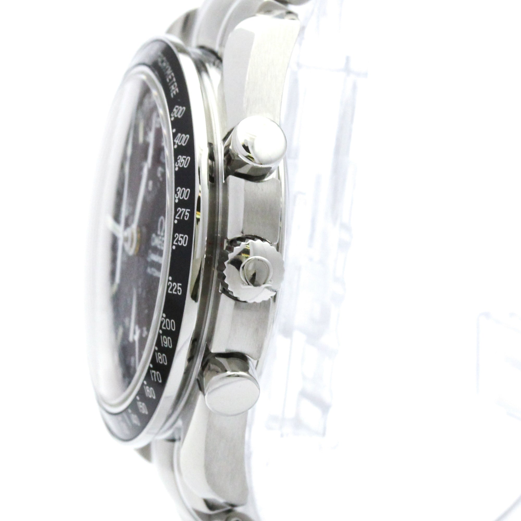 Omega Speedmaster Date Chronograph Automatic Stainless Steel Watch (Pre-Owned)