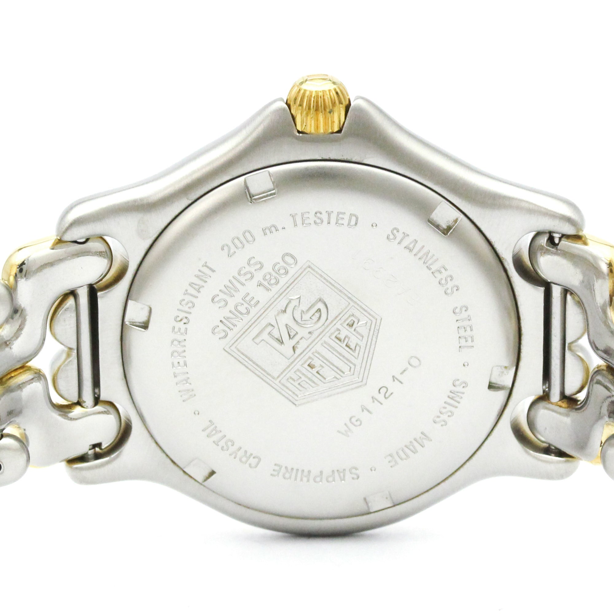 Tag Heuer Sel Professional 200M Quartz Stainless Steel And Gold Plated Watch (Pre-Owned)