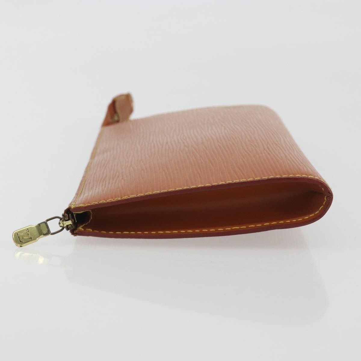 Louis Vuitton Pochette Accessoires Epi Brown Leather Clutche & Pouche Bag (Pre-Owned)