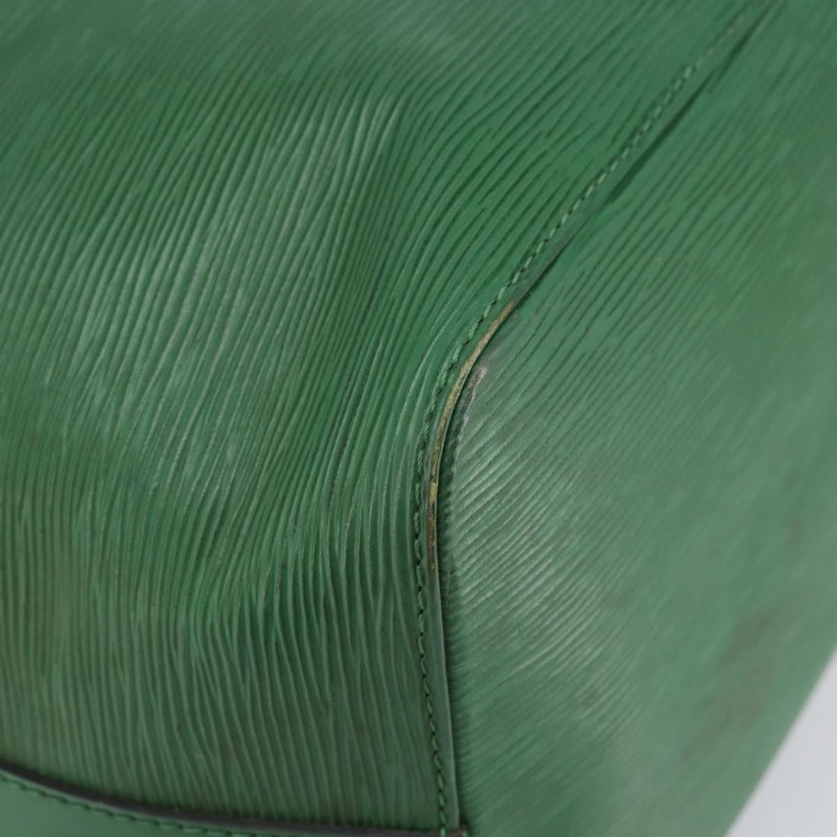 Louis Vuitton Petit Noe Epi Leather Green Leather Shoulder Bag Bag (Pre-Owned)