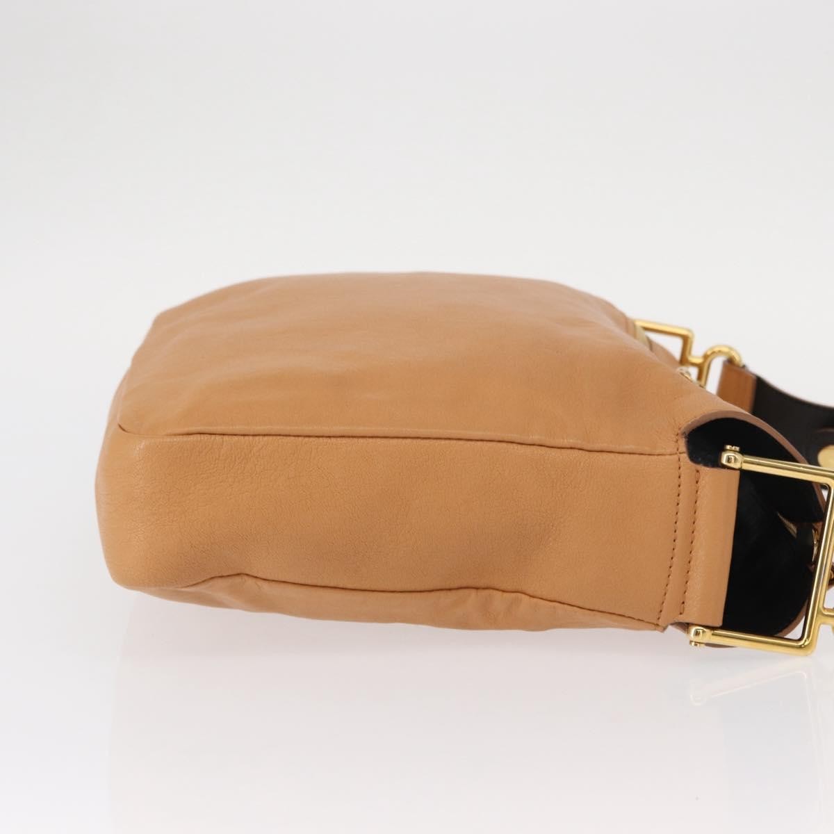Chloe Vanessa Leather Brown Leather Shoulder Bag Bag (Pre-Owned)