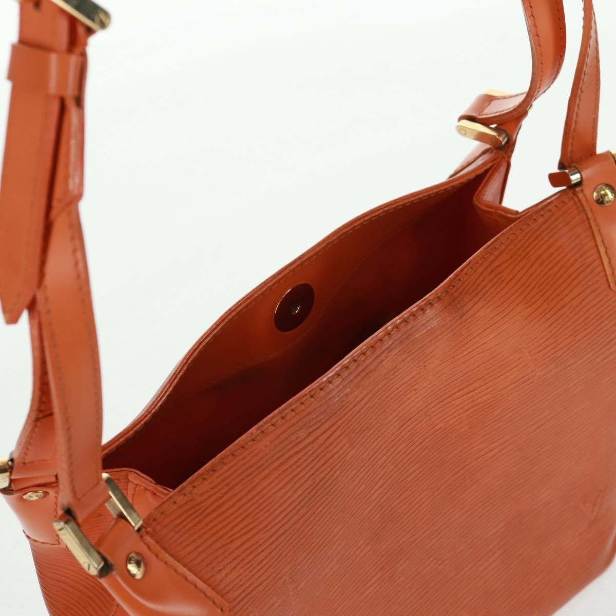 Louis Vuitton Mandara Epi Leather Orange Leather Shoulder Bag Bag (Pre-Owned)