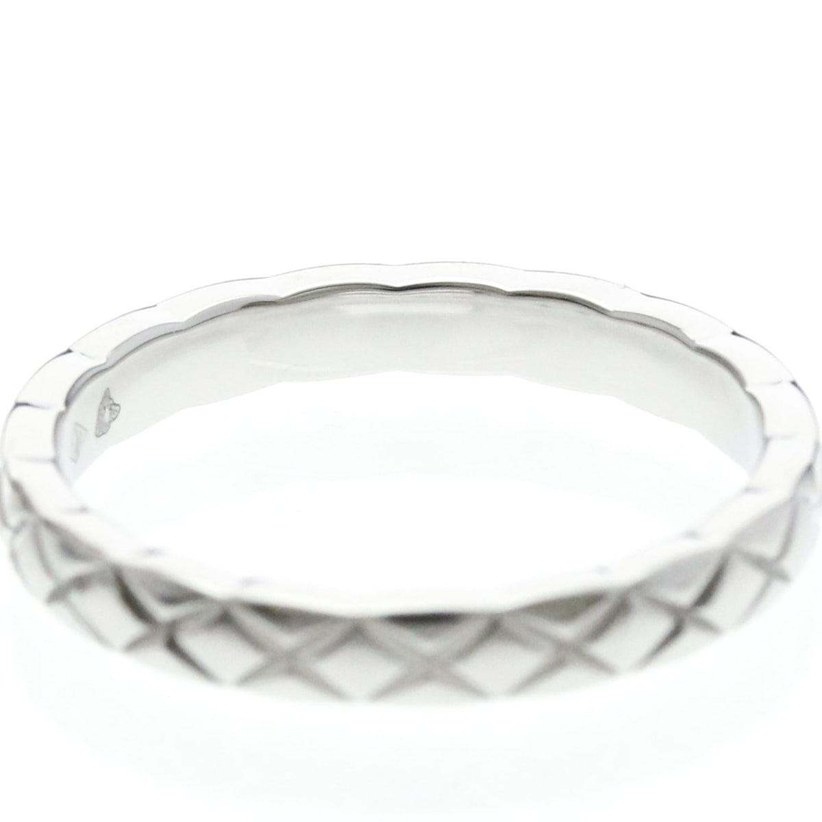 Chanel Coco Crush 950 Platinum Silver Platinum Ring Jewelry (Pre-Owned)