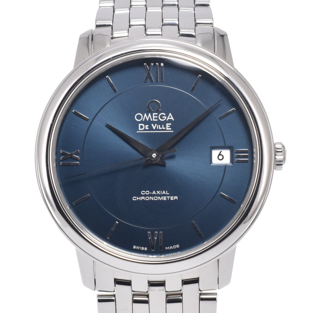 Omega De Ville Prestige Co-Axial Chronometer Automatic Stainless Steel And Mother Of Pearl Watch (Pre-Owned)