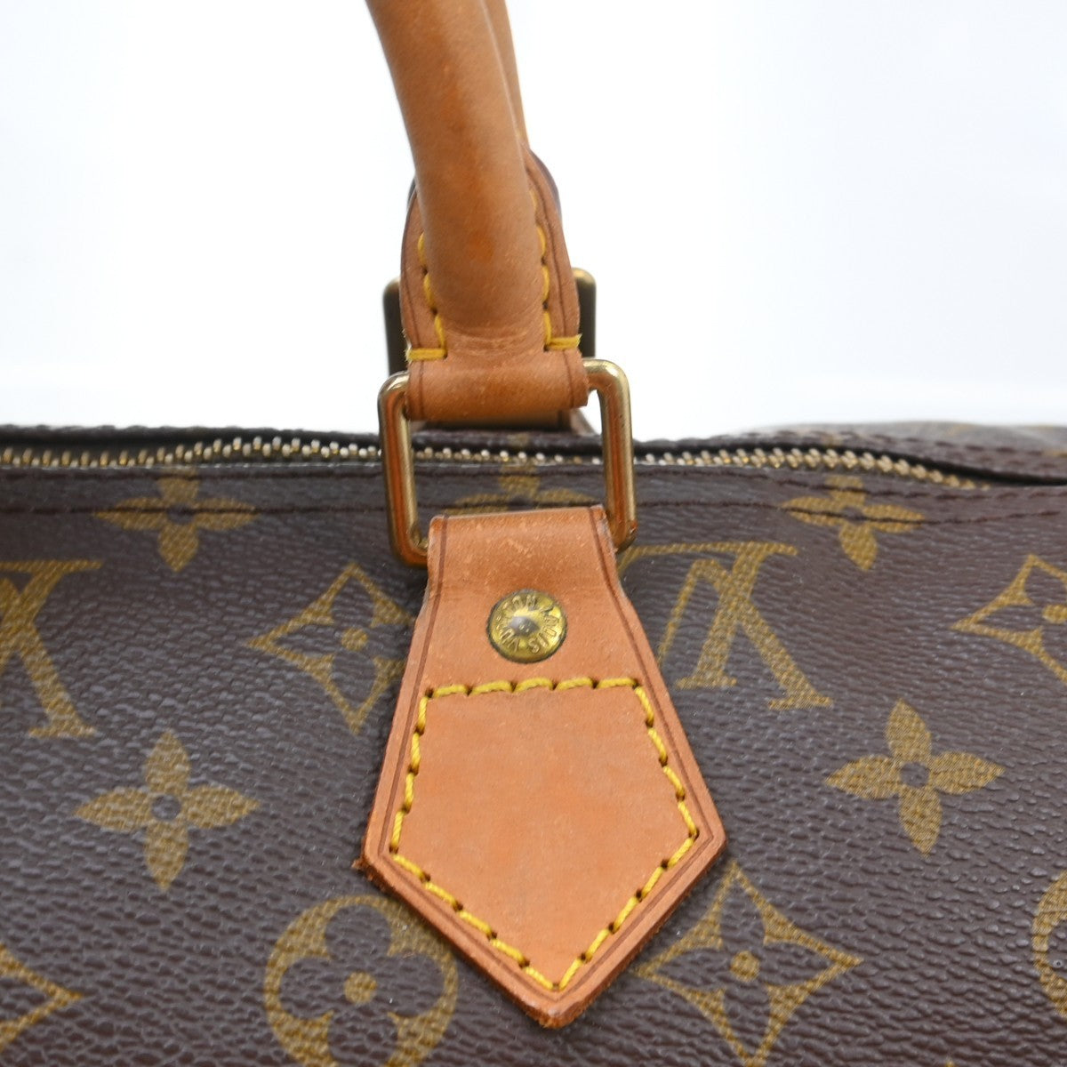 Louis Vuitton Speedy Monogram Canvas Brown Canvas Handbag (Pre-Owned)