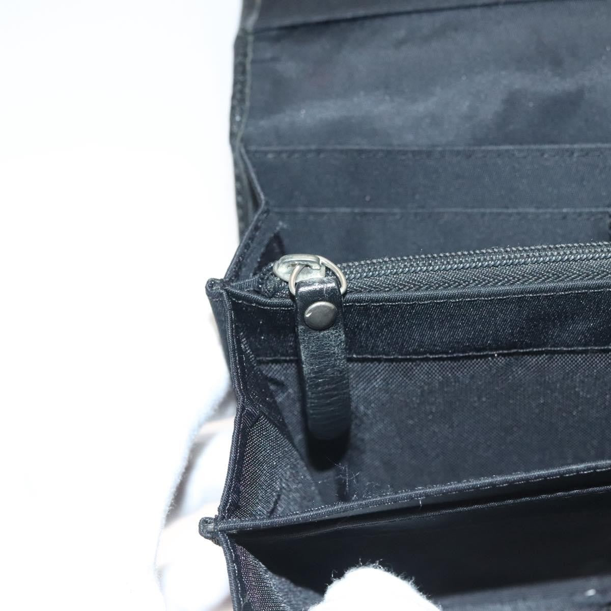 Givenchy Gv3 Leather Black Beads Wallets Accessory (Pre-Owned)