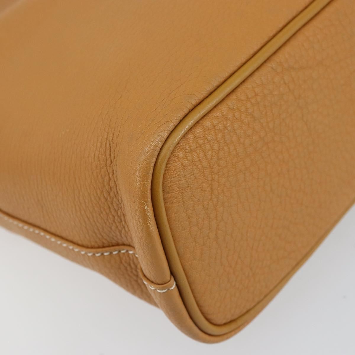 Burberry Vintage Leather Beige Leather Tote Bag Bag (Pre-Owned)