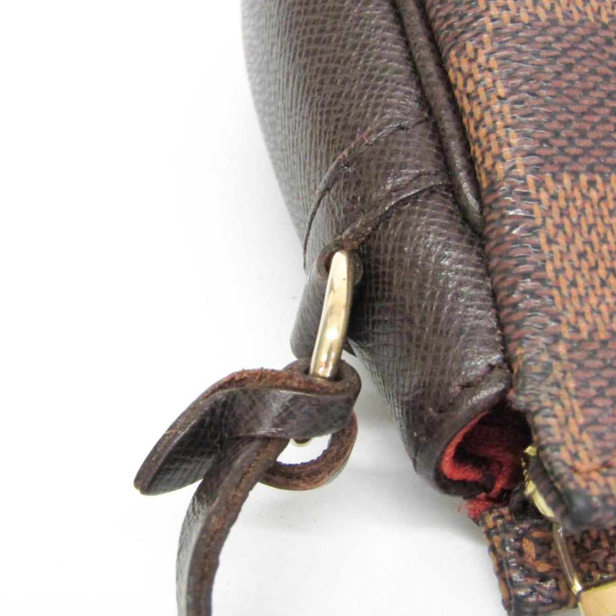 Louis Vuitton Trousse Make Up Damier Canvas Brown Canvas Clutche & Pouche Bag (Pre-Owned)
