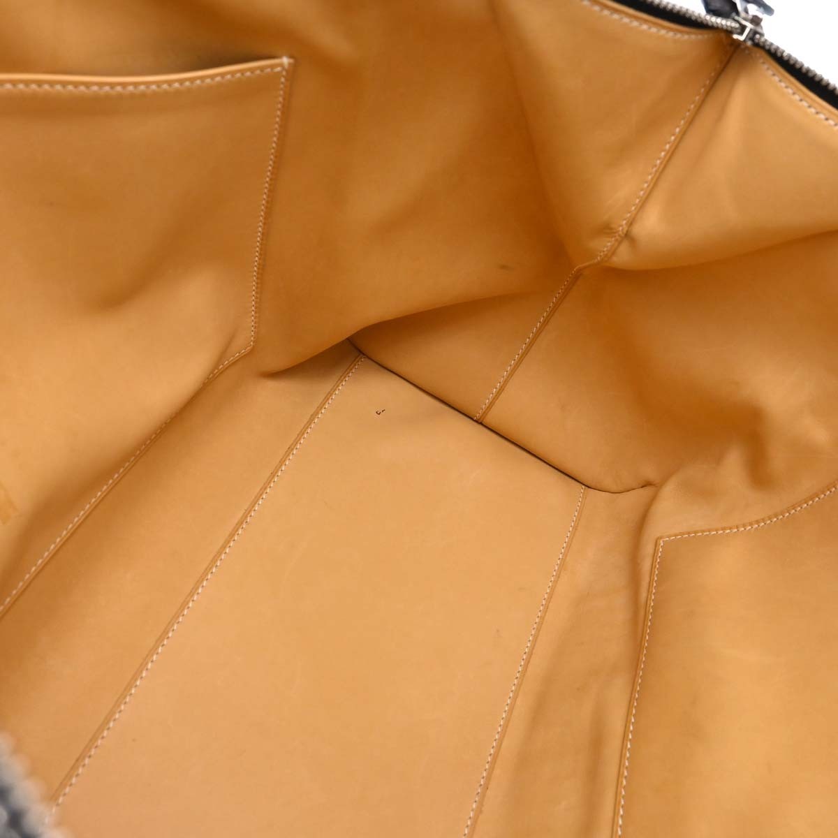 Hermes Paris-Bombay Clémence Brown Leather Handbag (Pre-Owned)