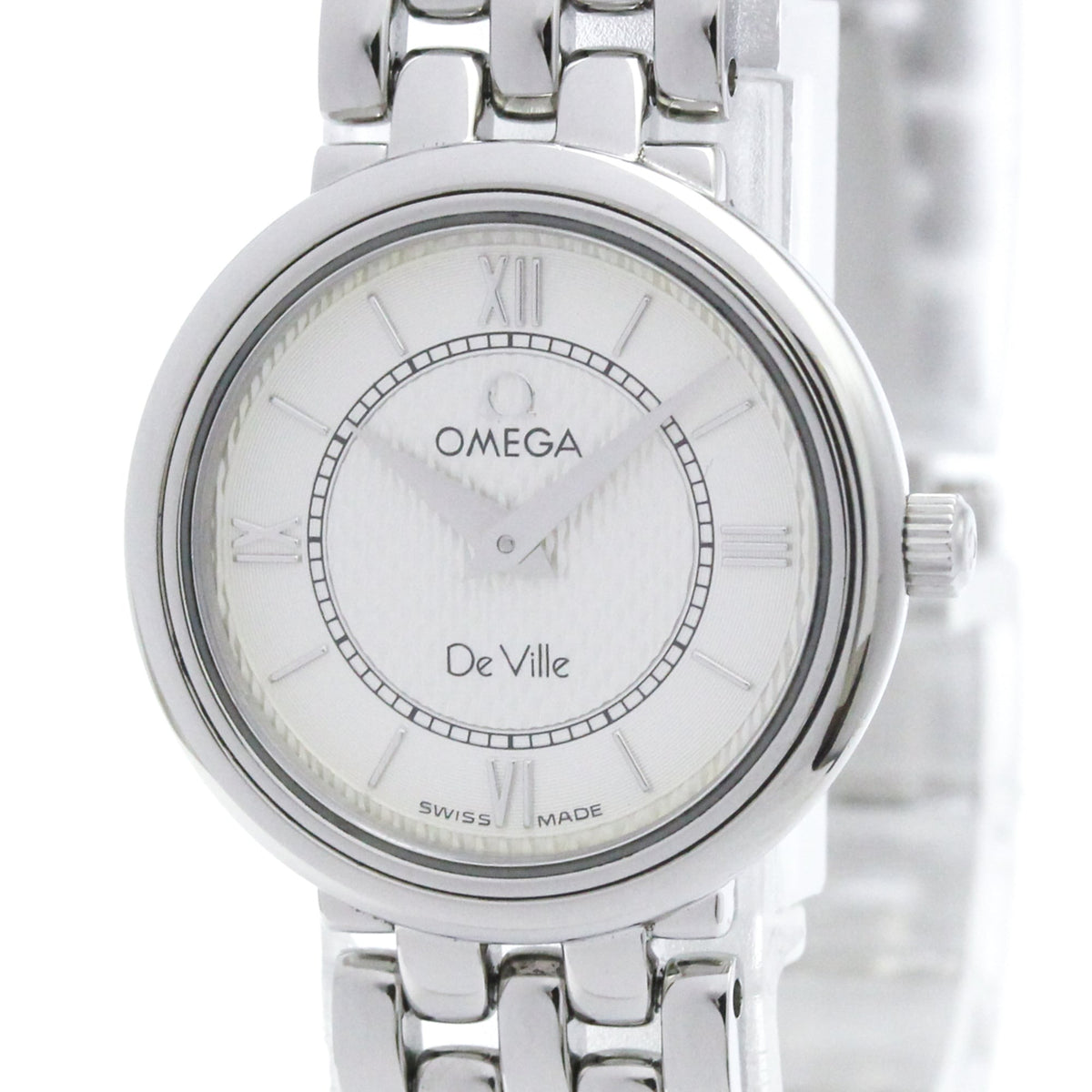 Omega De Ville Quartz Stainless Steel Watch (Pre-Owned)