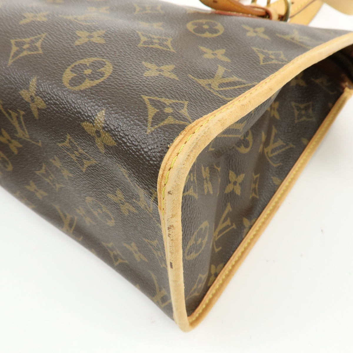 Louis Vuitton Popincourt Monogram Canvas Brown Canvas Shoulder Bag Bag (Pre-Owned)