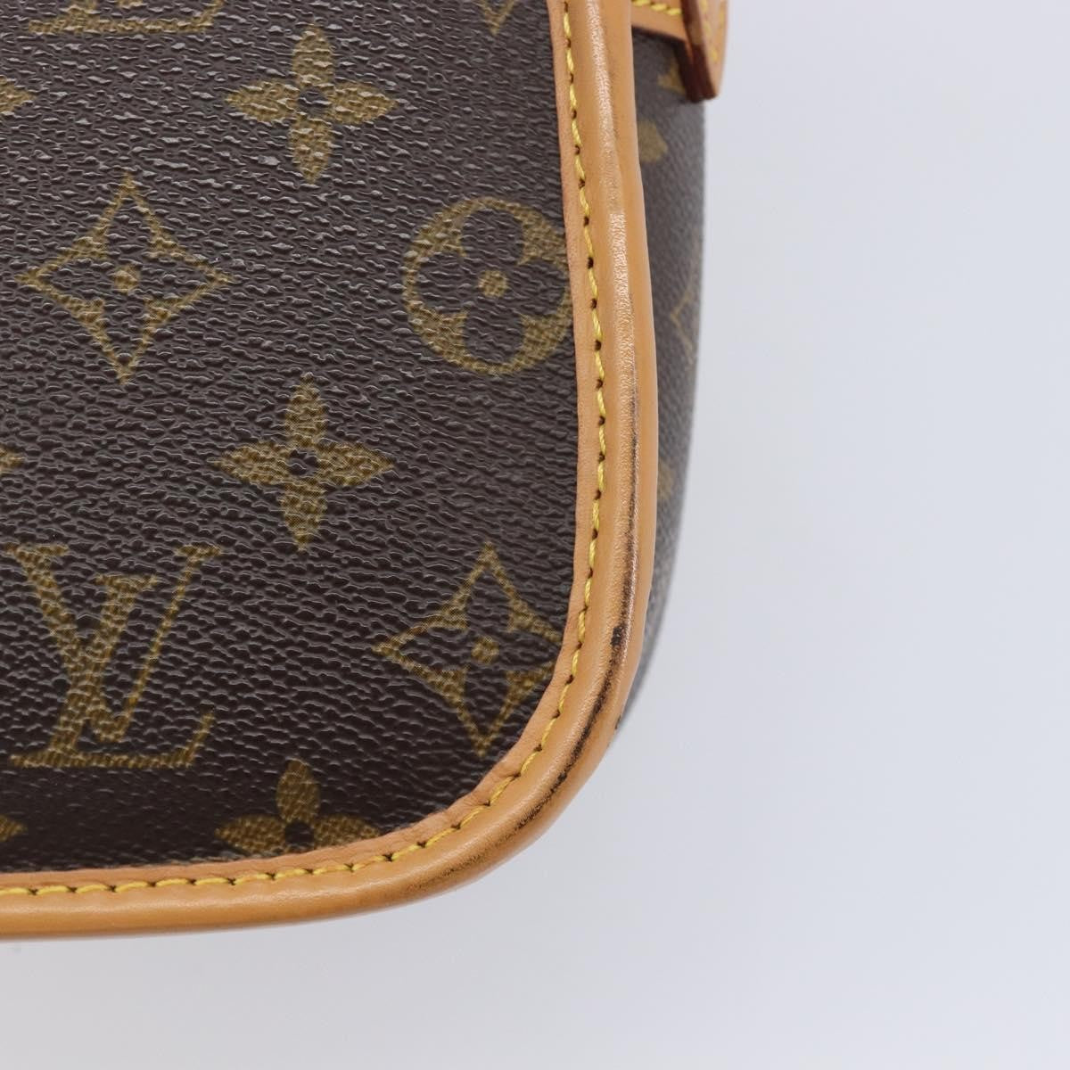 Louis Vuitton Sologne Monogram Canvas Brown Canvas Handbag (Pre-Owned)