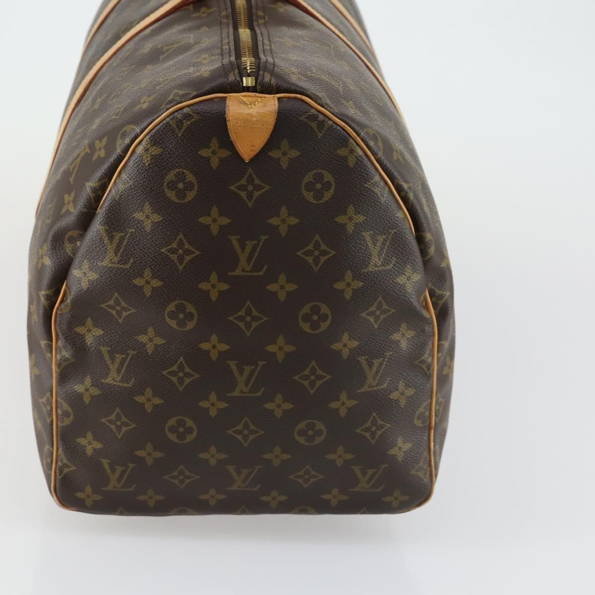Louis Vuitton Keepall Monogram Canvas Brown Canvas Travel Bag Bag (Pre-Owned)
