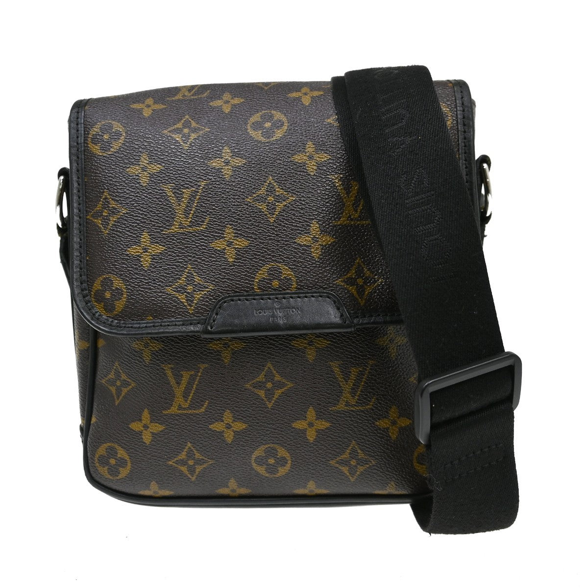 Louis Vuitton Bass Messenger Macassar Monogram Canvas Brown Canvas Shoulder Bag Bag (Pre-Owned)