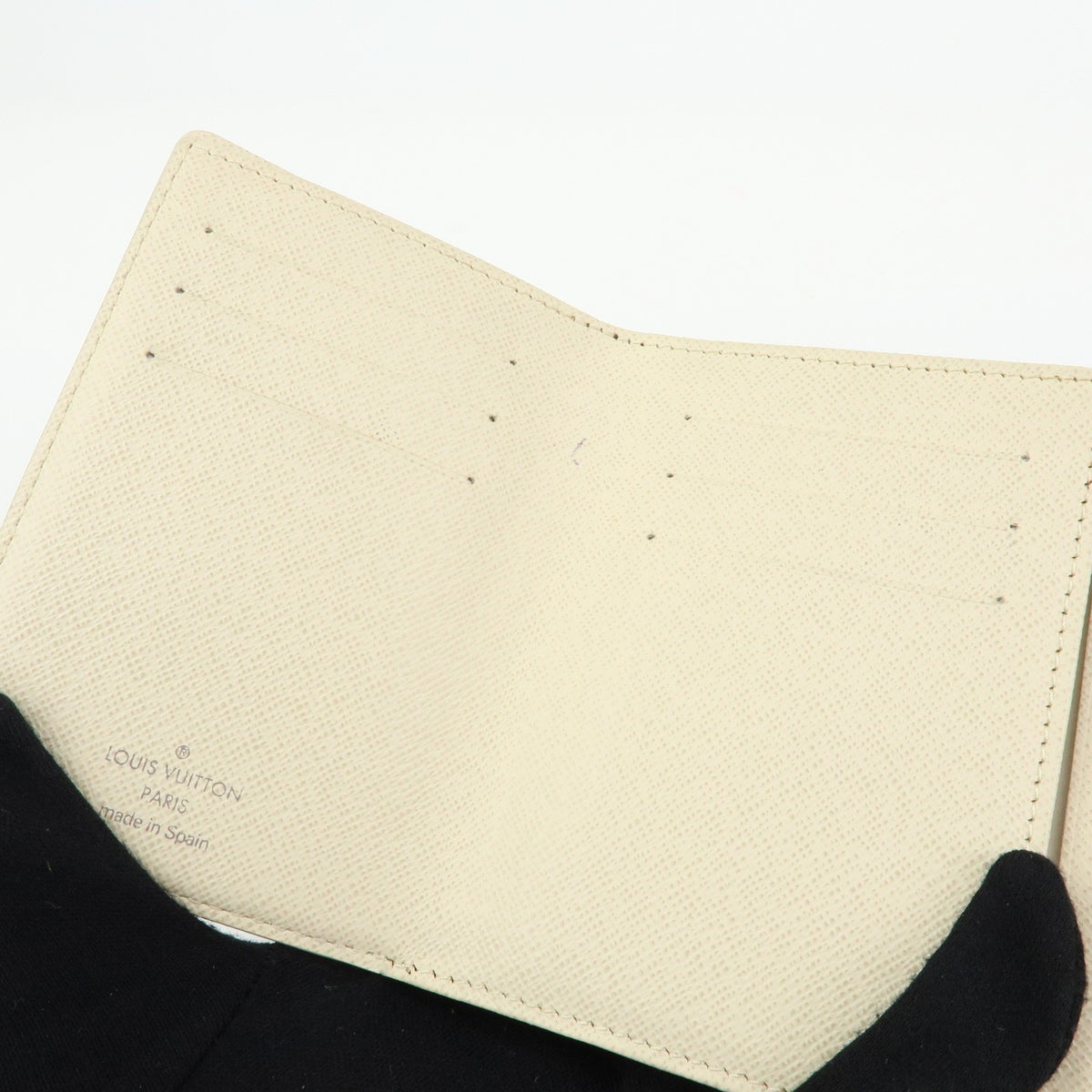 Louis Vuitton Koala Damier Beige Canvas Wallets Accessory (Pre-Owned)