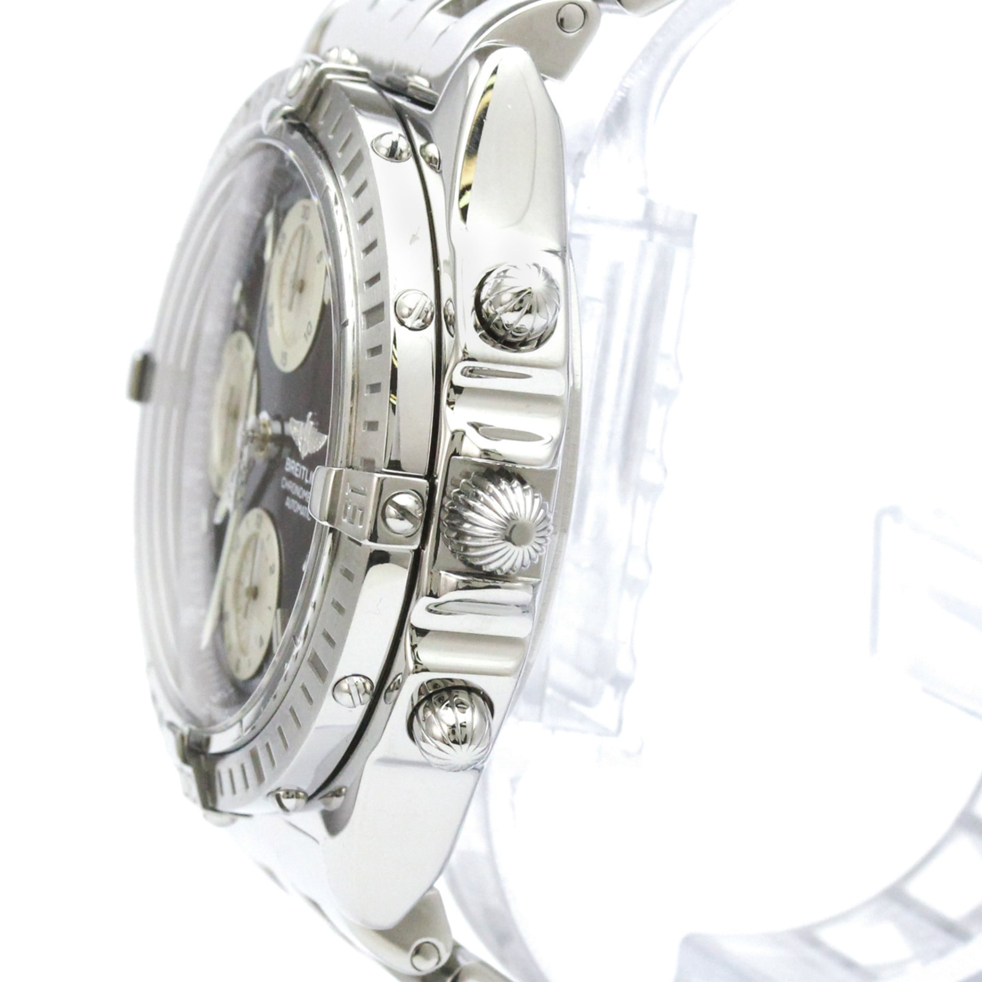Breitling Chronomat Blackbird Stainless Steel Watch (Pre-Owned)