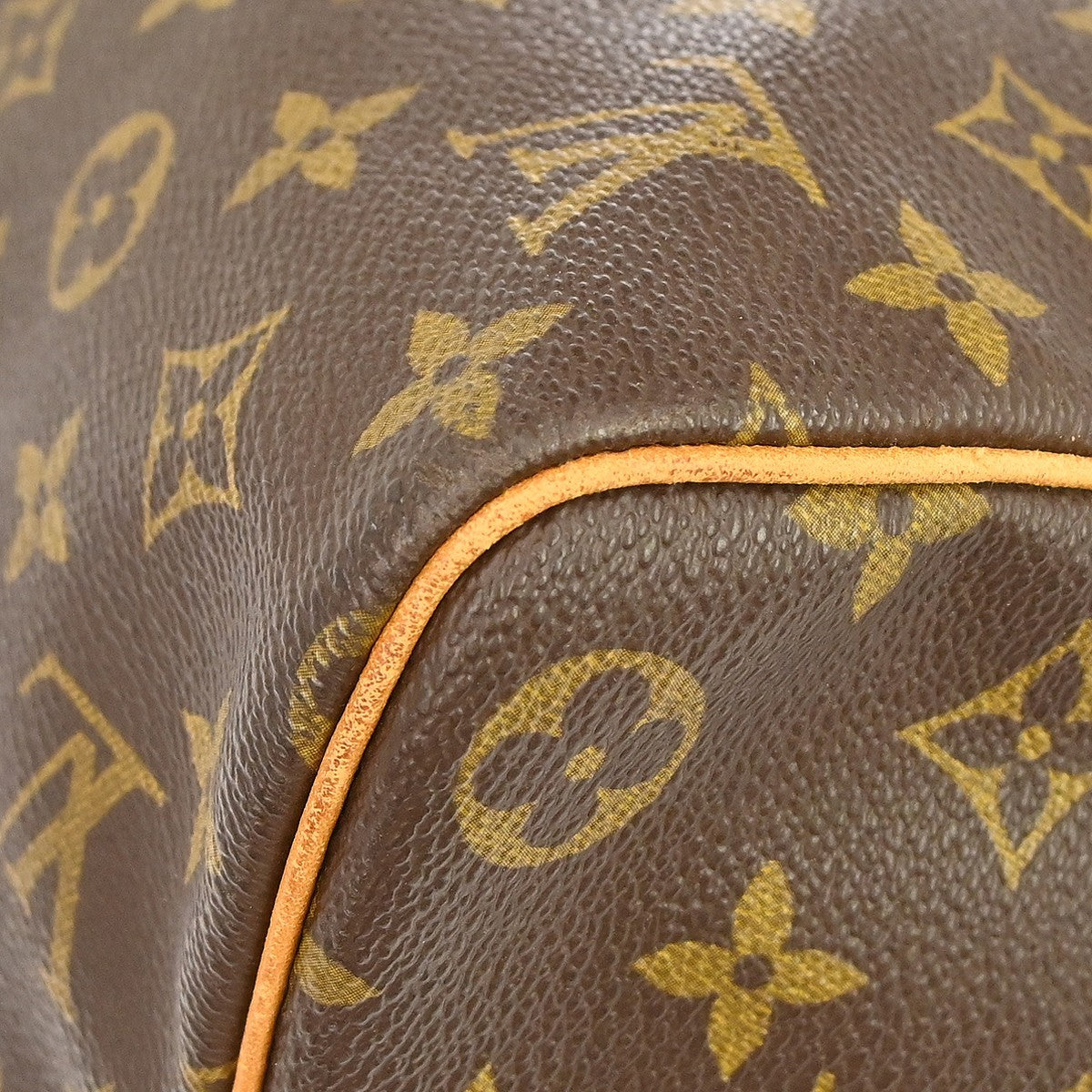 Louis Vuitton Keepall Monogram Canvas Brown Canvas Travel Bag Bag (Pre-Owned)
