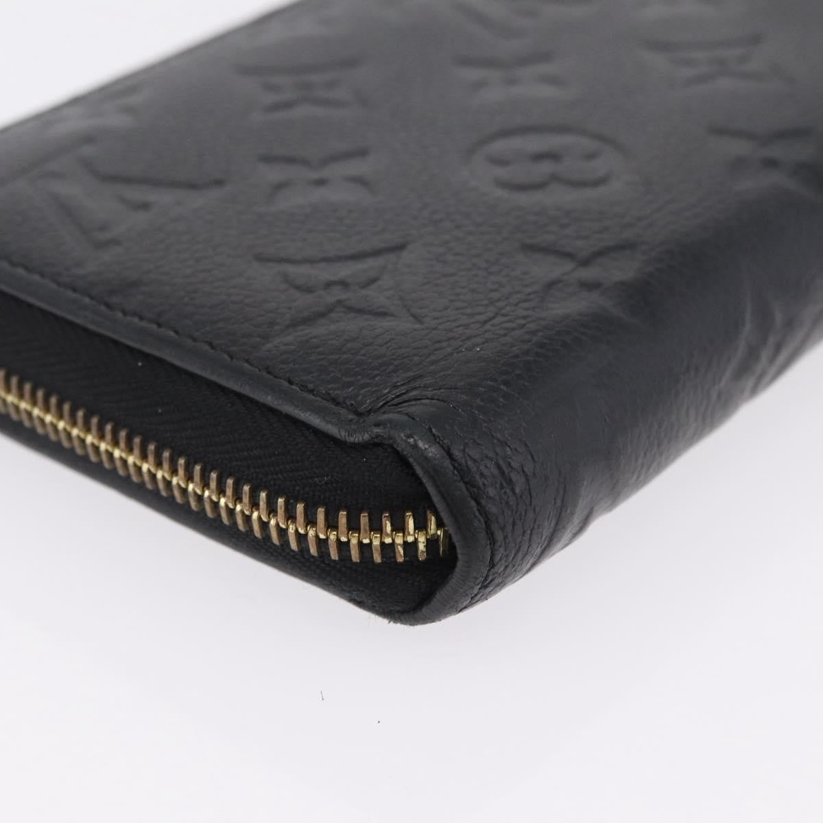 Louis Vuitton Portefeuille Zippy Monogramme Empreinte Monogramme Empreinte Black Leather Wallets Accessory (Pre-Owned)