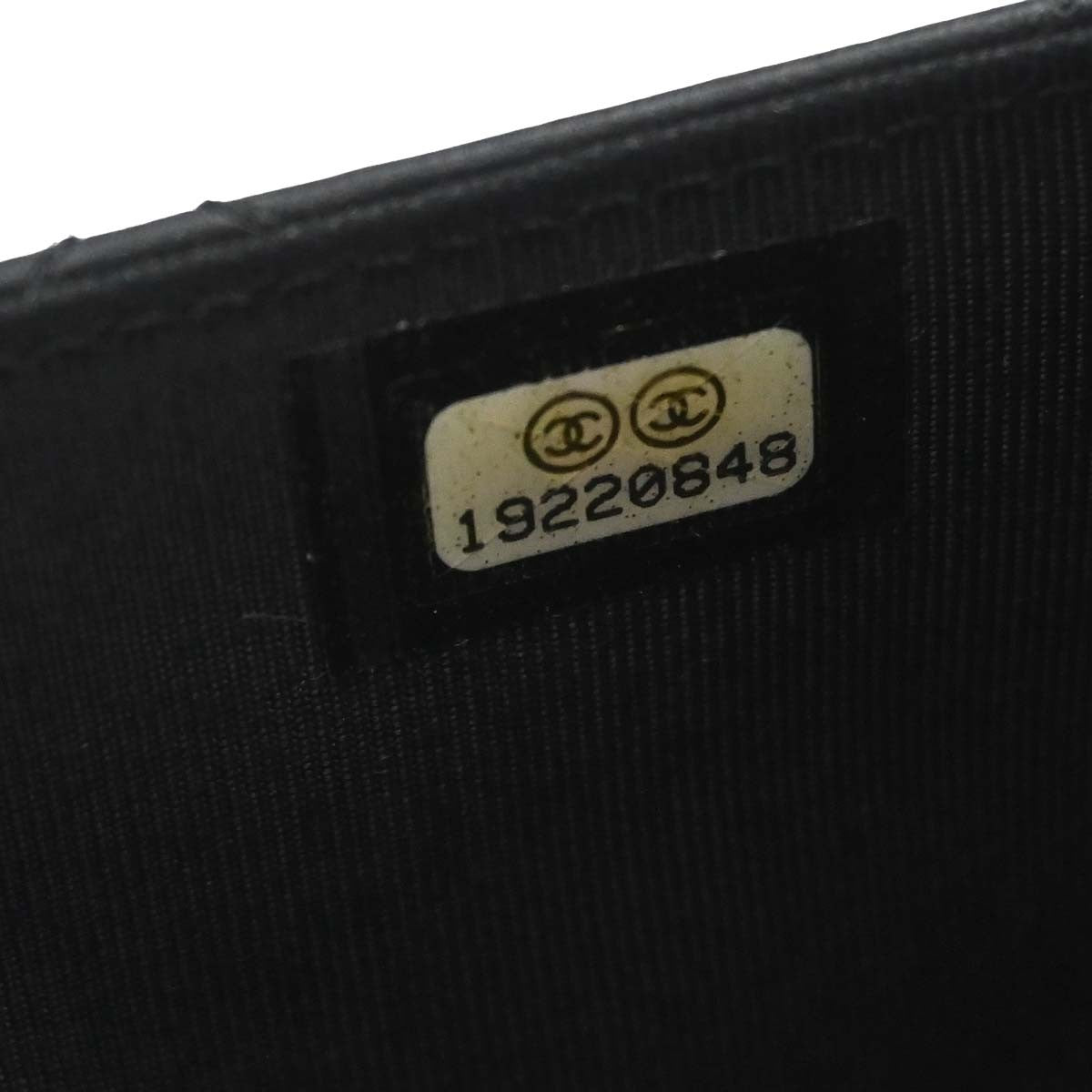 Chanel Reissue 2.55 Wallet On Chain Quilted Lambskin Black Leather Shoulder Bag Bag (Pre-Owned)