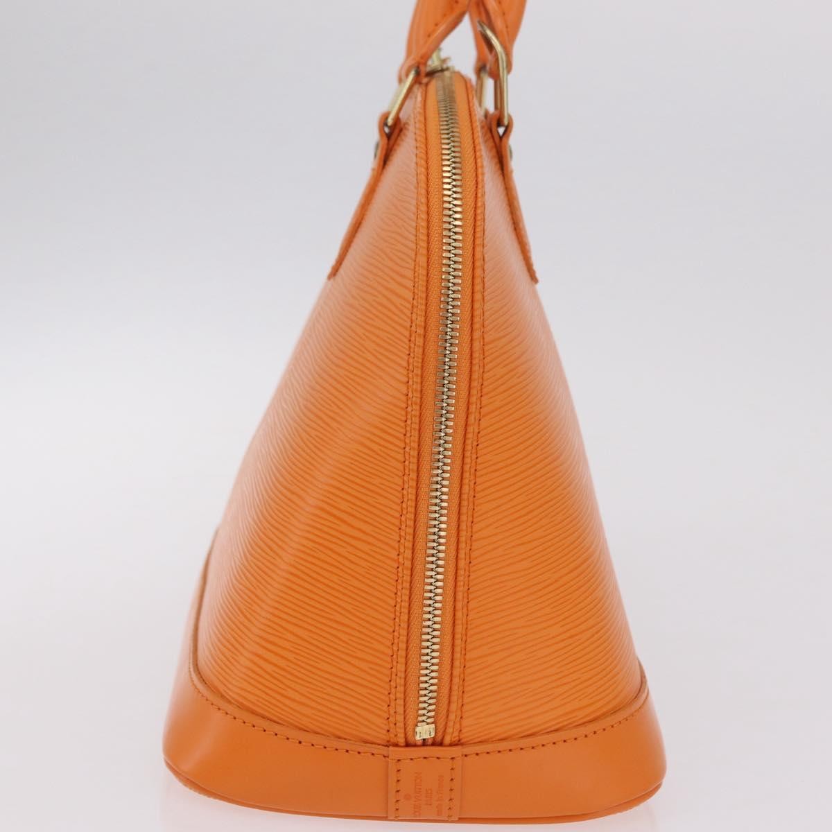 Louis Vuitton Alma Epi Leather Orange Leather Handbag (Pre-Owned)