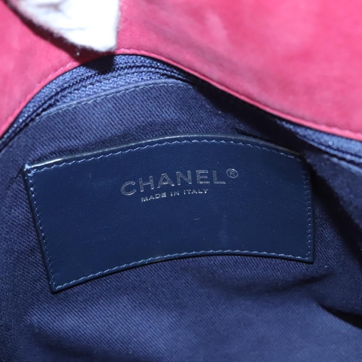 Chanel Matelasse Chain Leather Pink Leather Shoulder Bag Bag (Pre-Owned)