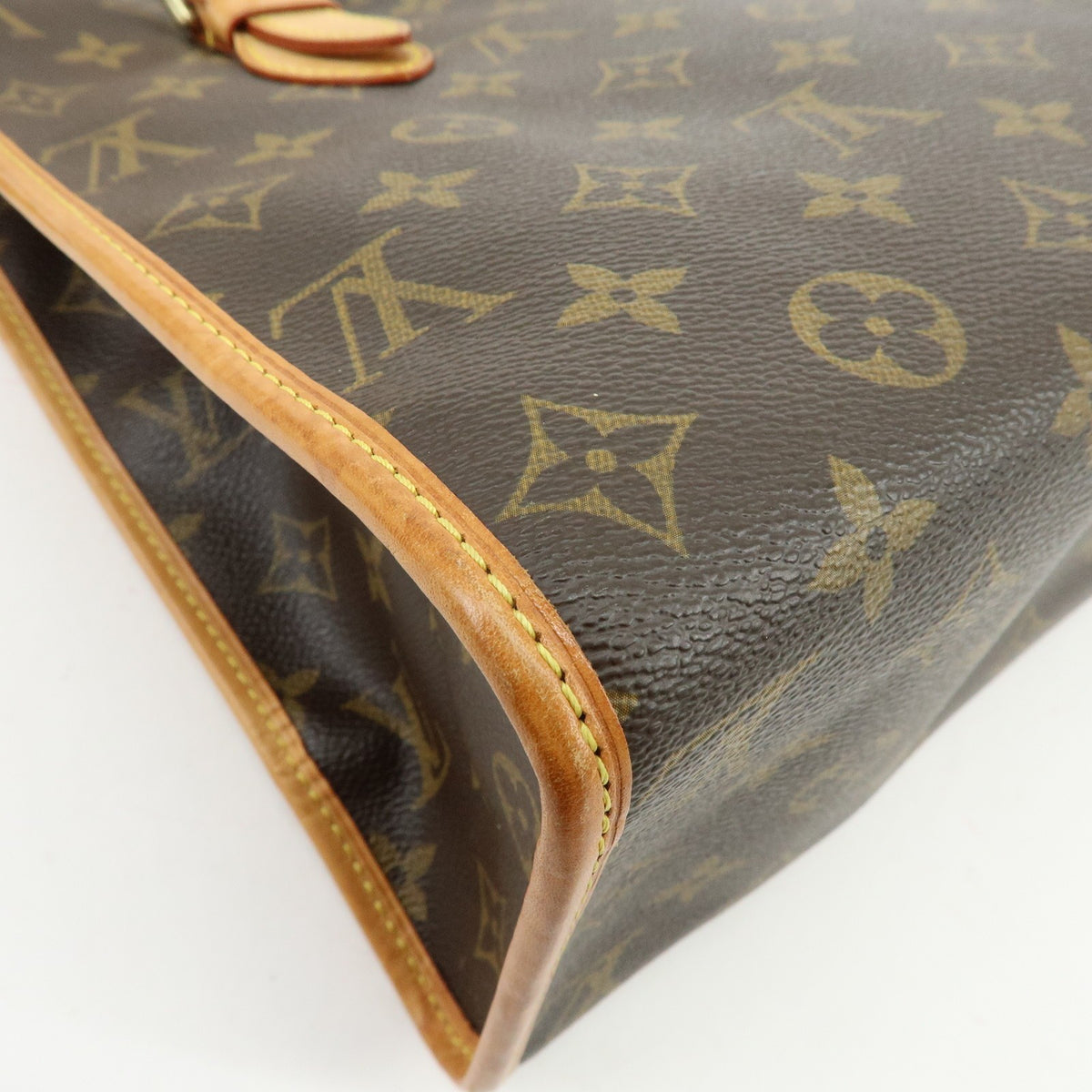 Louis Vuitton Popincourt Monogram Canvas Brown Canvas Shoulder Bag Bag (Pre-Owned)
