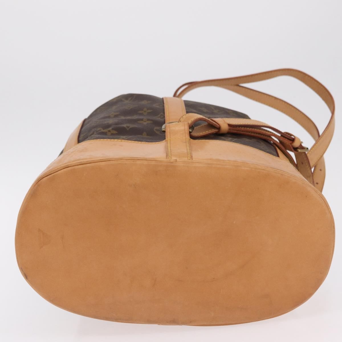 Louis Vuitton Randonnee Monogram Canvas Brown Canvas Backpack Bag (Pre-Owned)