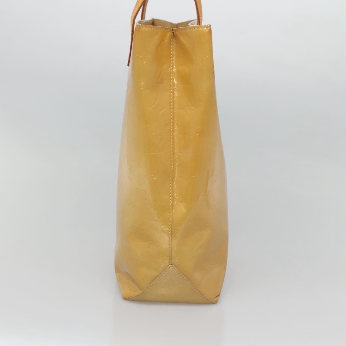 Louis Vuitton Reade Monogram Vernis Beige Patent_Leather Tote Bag Bag (Pre-Owned)
