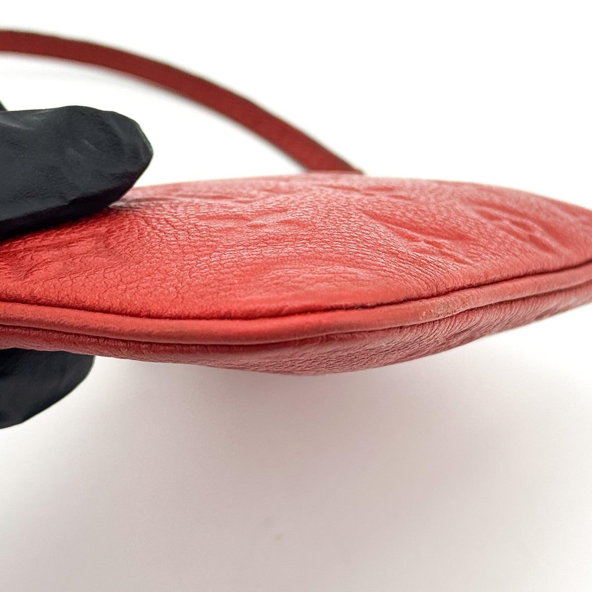 Louis Vuitton Multi Pochette Accessoires Pouch Monogram Empreinte Giant Red Leather Clutche & Pouche Bag (Pre-Owned)