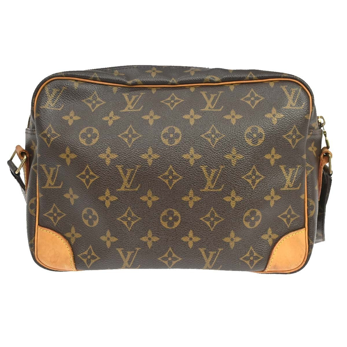 Louis Vuitton Nil Messenger Monogram Canvas Brown Canvas Shoulder Bag Bag (Pre-Owned)