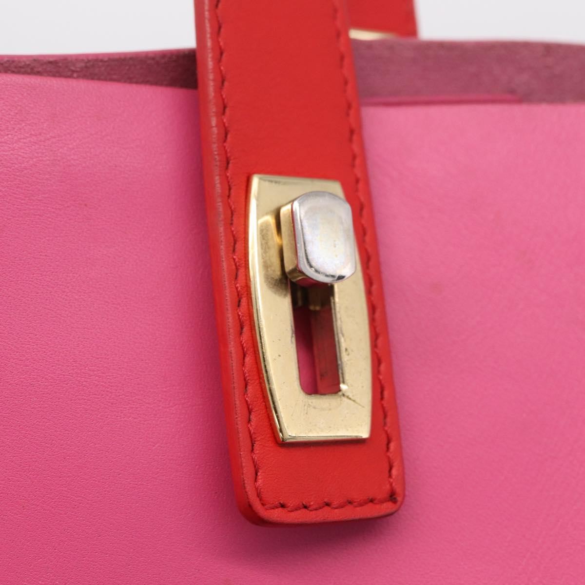 Balenciaga Vintage Tote Leather Pink Leather Tote Bag Bag (Pre-Owned)