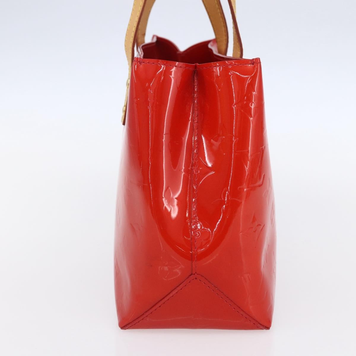 Louis Vuitton Reade Monogram Vernis Red Patent_Leather Handbag (Pre-Owned)