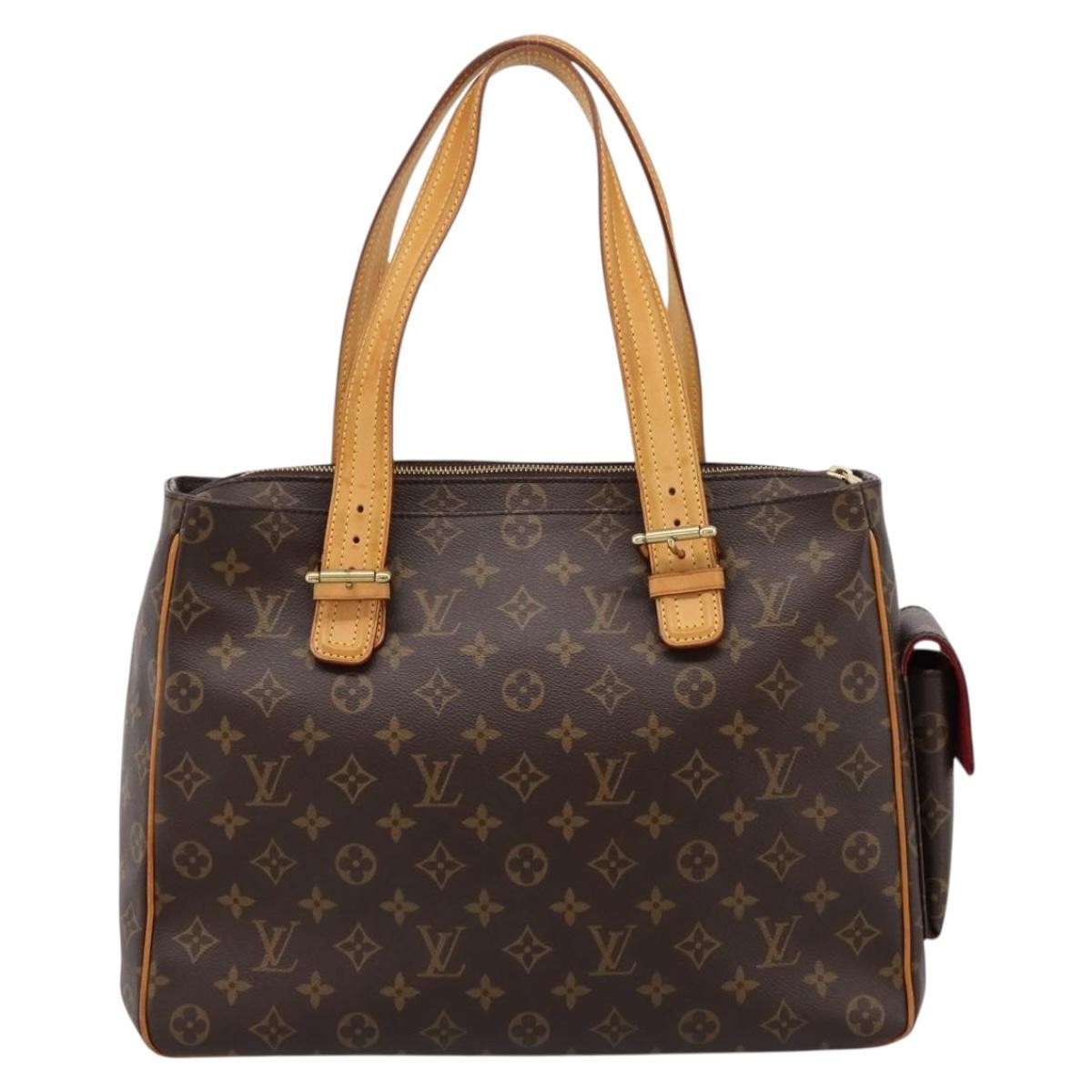 Louis Vuitton Multipli Cite Monogram Canvas Brown Canvas Handbag (Pre-Owned)