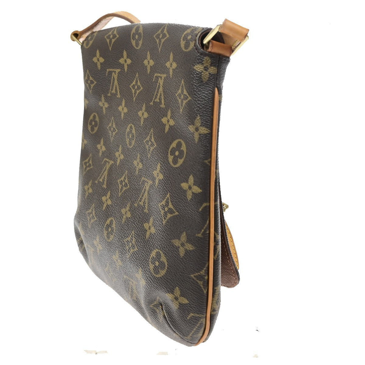 Louis Vuitton Musette Salsa Monogram Canvas Brown Canvas Shoulder Bag Bag (Pre-Owned)