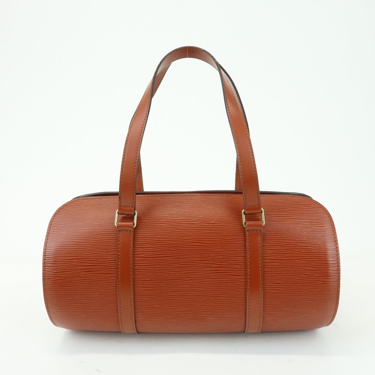Louis Vuitton Soufflot Epi Leather Brown Leather Tote Bag Bag (Pre-Owned)
